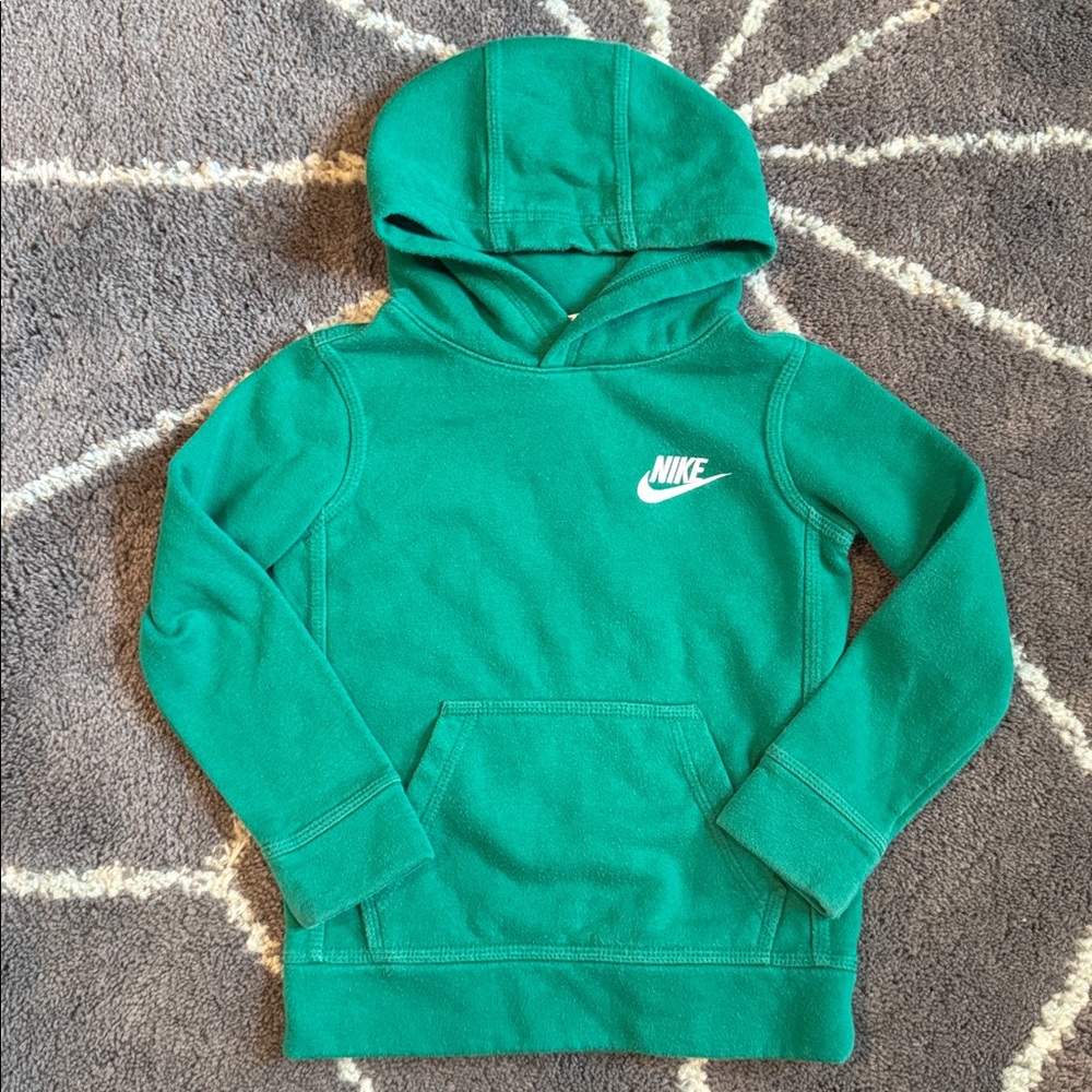 Nike Kid’s Green Hoodie, size 4